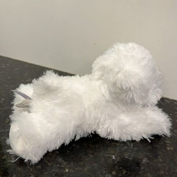 AURORA MINI FLOPSIE 8” PLUSH BICHON FRISE DOG 60466 CUDDLY SOFT TOY TEDDY PUPPY - Picture 6 of 9